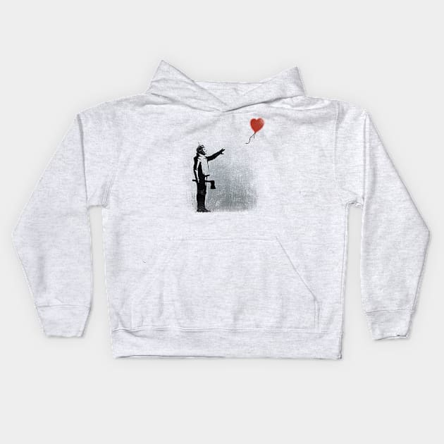 Missing Heart Kids Hoodie by Naolito